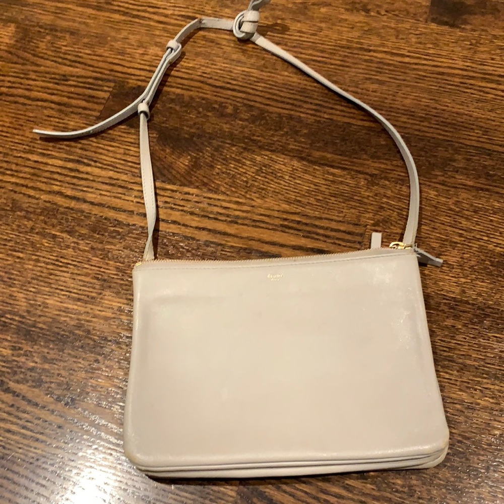 Celine trio bag in gray